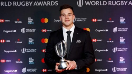 Rodrigo Fernández el ganador al mejor try del 2022 que se prepara para el mundial de rugby junto a los Cóndores