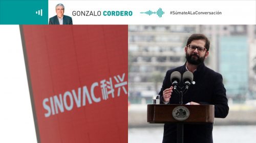 Columna de Gonzalo Cordero: "Sinovac"