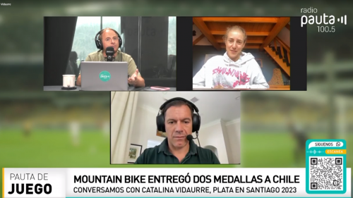 Catalina Vidaurre tras su plata en Mountain Bike: 