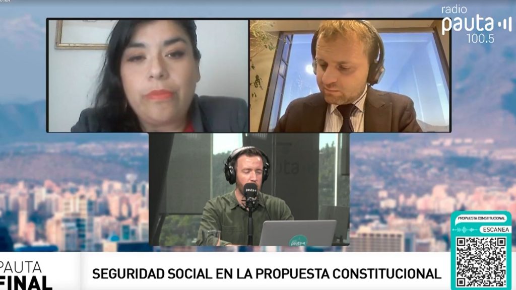 Nancy Márquez (CS) y Jorge Ossandón (REP): debate sobre seguridad social en la Constitución