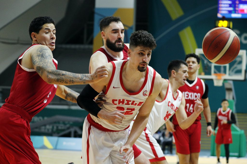 Chile vs. Rep blica Dominicana 5 y 6 lugar de B squetbol por