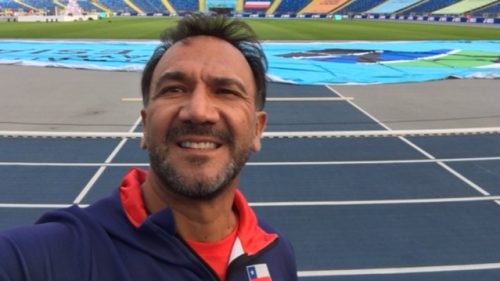 Quién es Marcelo Gajardo, el entrador de atletismo 4x400 femenino de Team Chile