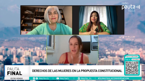 Ivón Guerra (UDI) y Karen Araya (PC): debate sobre derechos de las mujeres