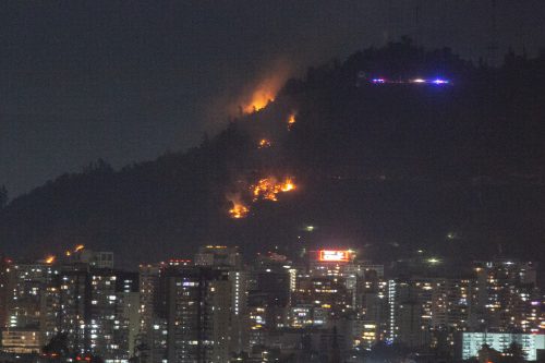 Balance por incendio en Cerro San Cristóbal: 