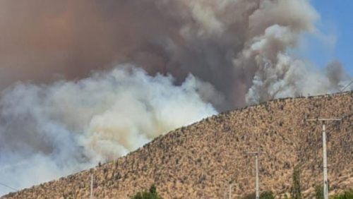 ¿Por qué hay humo en Santiago y en la región Metropolitana?