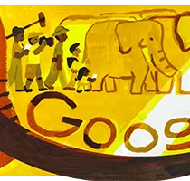 El elefante Ahmed es homenajeado por Google con un Doodle