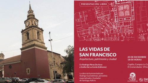 Lanzamiento de libro “Las vidas de San Francisco”: La historia del edificio más antiguo de Santiago