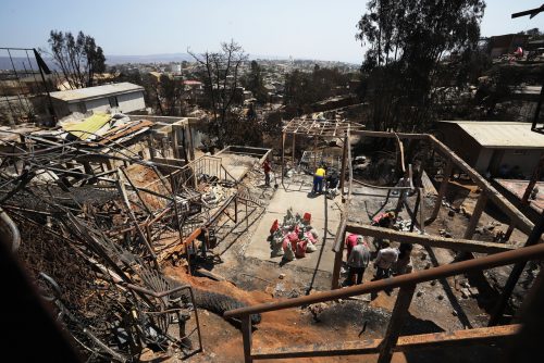 TECHO Chile sobre los incendios de Valparaíso: 