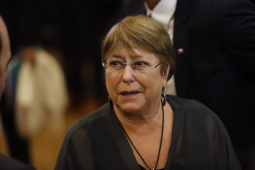 Bachelet en funeral de Estado de Sebastián Piñera: 