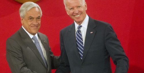 Joe Biden se despide de Sebastián Piñera: 