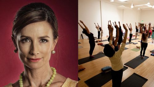 María José Prieto y su relación con el yoga: 