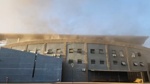 Incendio se registra en el Centro de Alto Rendimiento del Estadio Nacional