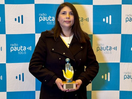 Natalia Parra, ganadora del Premio Mujer Construye: 