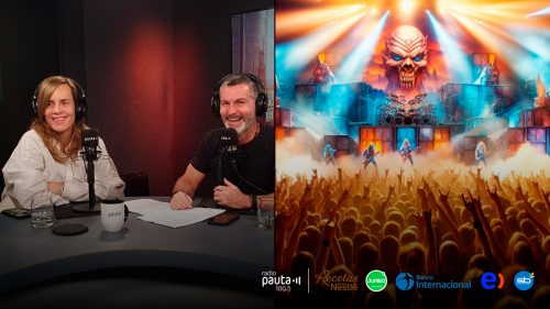 Diana Boloco y Cristián Sánchez celebran el Día del Heavy Metal y de la Convivencia en Paz