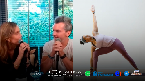 “Terminaste pidiendo perdón y agüita”: Diana cuenta la primera vez que hizo Yoga con Cristián