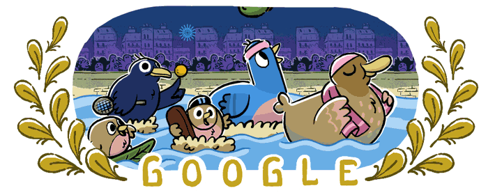 Google celebra el inicio de los Juegos Olímpicos de París 2024 con un Doodle