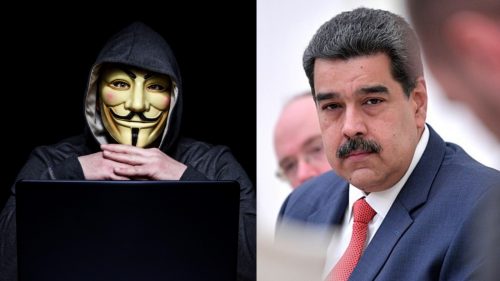 Anonymous le declara la guerra a Nicolás Maduro y tira abajo más de 45 sitios web del régimen de Venezuela