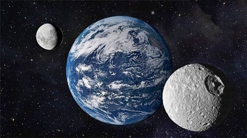 Dos lunas orbitarán la Tierra durante 57 días