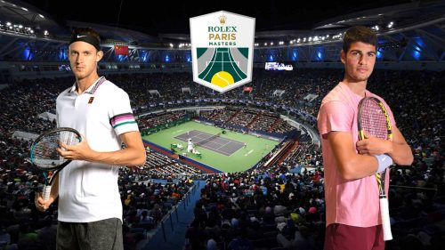 Dónde ver en VIVO y qué canal transmite Nicolás Jarry vs. Carlos Alcaraz por el Masters 1000 de París