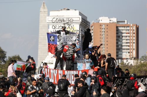 Municipalidad de Santiago y Carabineros de Chile presentan plan de contingencia para la jornada del 18-O