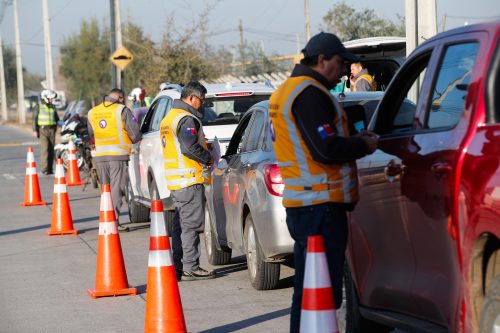 Violenta agresión sufrieron fiscalizadores del Ministerio de Transporte en Conchalí: Fueron atacados con un bate