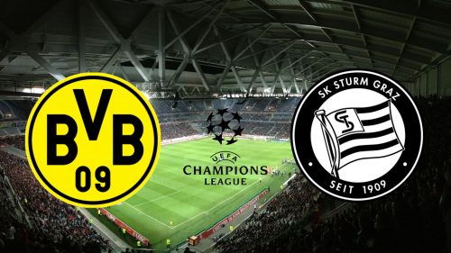 Dónde ver en VIVO y qué canal transmite Borussia Dortmund vs. Sturm Graz  por la UEFA Champions League