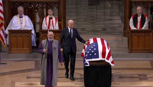 “Estudien su ejemplo”: la sentida despedida de Joe Biden al expresidente Jimmy Carter en su funeral