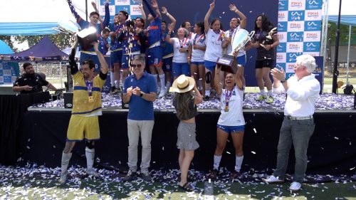 Los campeones del futbolito 7x7 ya tienen pasajes al Santiago Bernabéu