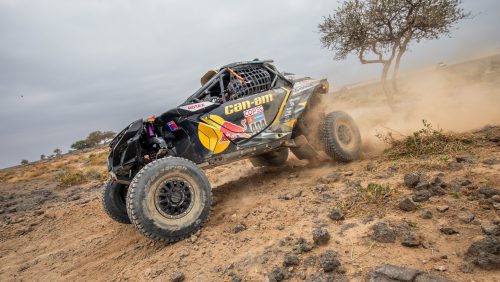 Francisco "Chaleco" López gana la octava etapa del Dakar y se mantiene tercero en la general