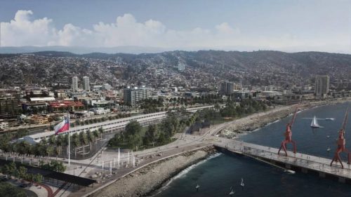 Se reactivan obras del Parque Barón: "Una oportunidad tremenda para volcar la ciudad a recuperar el mar" aseguró Vicente Burgos, miembro del Minvu