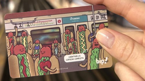 Metro lanza tarjeta Bip! especial en honor al completo