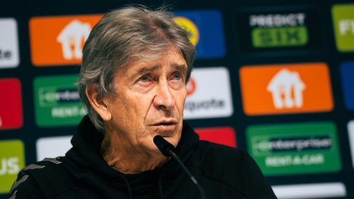 Manuel Pellegrini y la final de la Conference League con Betis: 