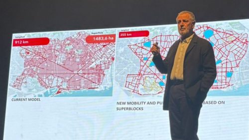 Urbanista Salvador Rueda: "No hay ciudad, si no hay espacio público; el espacio público es la casa de todos"