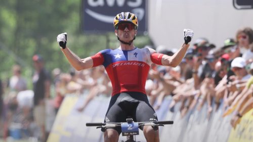 Martín Vidaurre histórico: chileno se coronó campeón en la Copa del Mundo de mountain bike cross country
