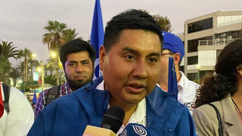 Gobernador de Arica emplaza a Elizalde a decretar estado de excepción: “Si no, no tiene sentido que venga”