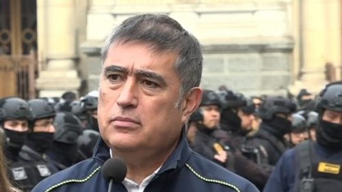Alcalde Desbordes anuncia 300 nuevos agentes para reforzar seguridad y limpieza en Santiago