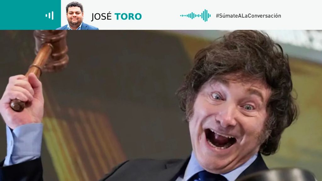 Columna de José Toro: "Lo que no queremos para Chile: Milei no es un modelo"