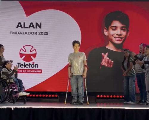 Alan, el nuevo niño embajador de Teletón 2025: “He aprendido que no me puedo rendir”