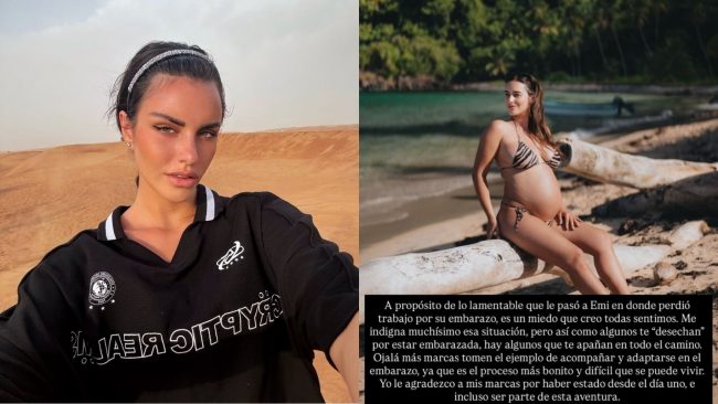 Polémica por acusación de Emilia Dides: ¿Pueden las marcas terminar un contrato por embarazo?