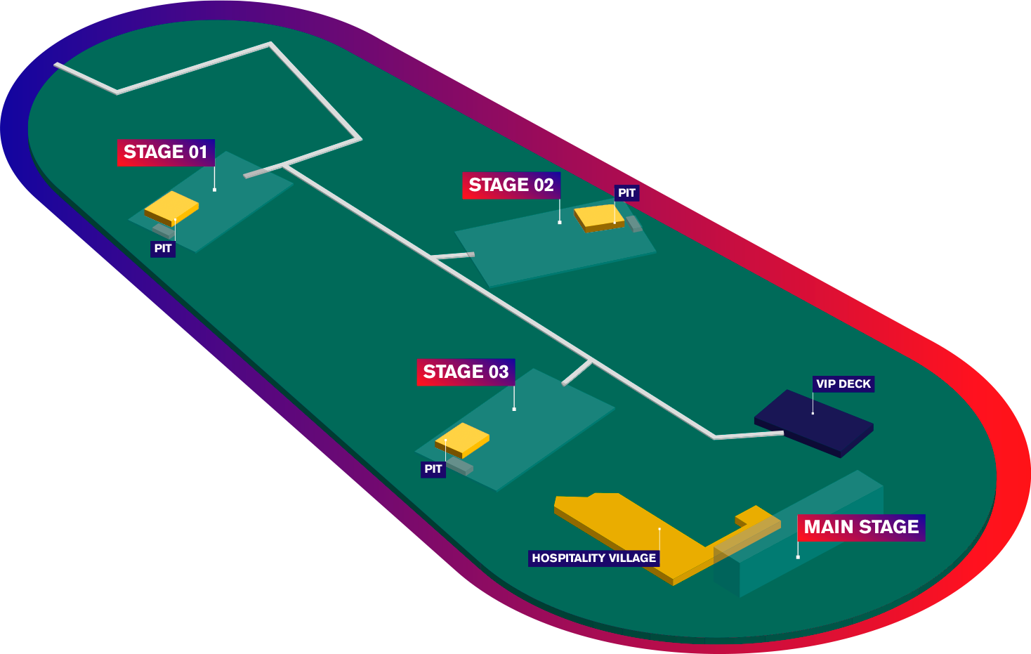 Creamfields Chile 2025: mapa club hípico