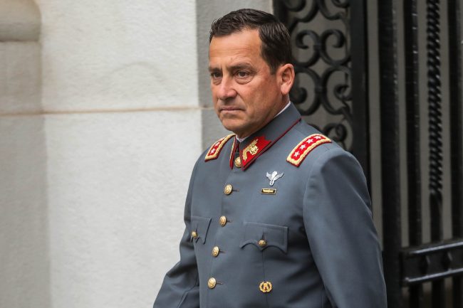 Comandante del Ejército por narcotráfico en la institución: 