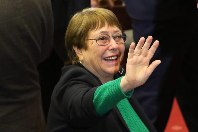 Michelle Bachelet y nominación a la ONU: 