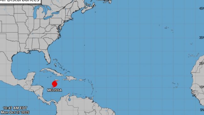 Huracán Melissa alcanza categoría 5 y se aproxima a Jamaica con vientos de 260 km/h