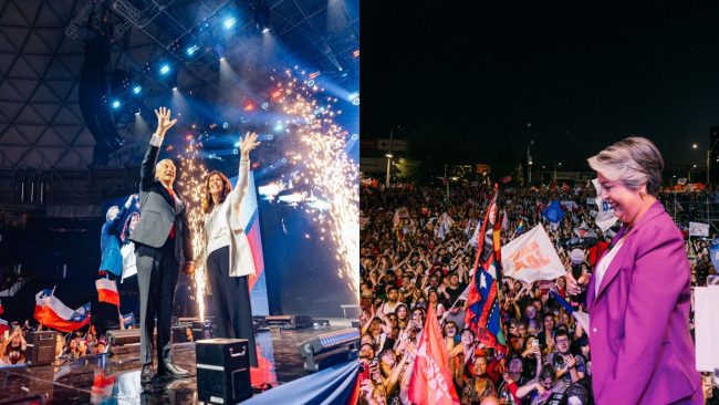 Entre el orden y la esperanza: Kast y Jara marcan el tono en el cierre de campaña presidencial