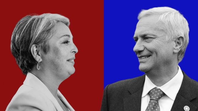 Jara y Kast protagonizan primer cara a cara antes del balotaje en foro social sobre pobreza