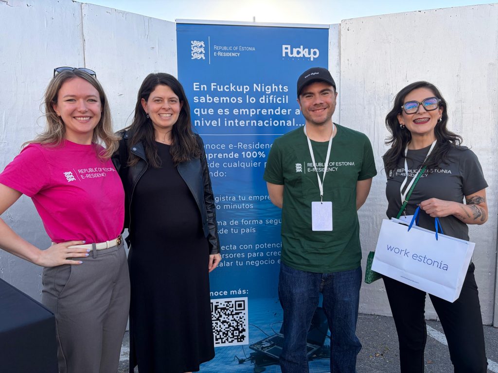 Estonia abre la puerta a emprendedores chilenos con residencia digital y gira Fuckup Nights en Santiago