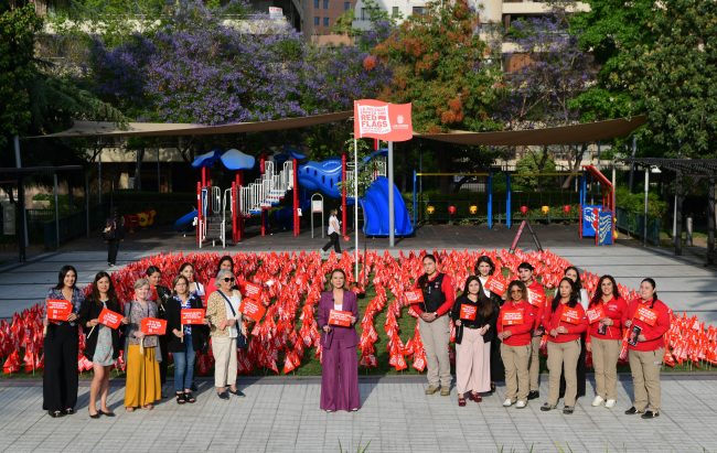 Las Condes lanza campaña “Red Flags” y refuerza estrategia de protección para mujeres víctimas de violencia