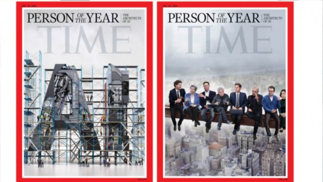 Los Arquitectos de la IA, Persona del Año 2025 según la revista Time
