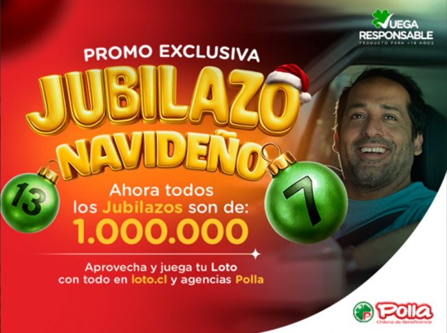 Termina el 2025 con $1.000.000 mensuales: el Jubilazo Navideño de Loto ya es una realidad