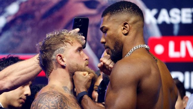Dónde ver Jake Paul vs Anthony Joshua
